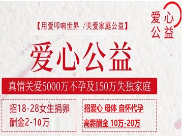 户县捐卵助孕生子 爱心志愿者招募